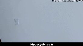 curvaceous blonde gets dicked and facialed by stepbrother velvet rain