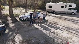 Wow, hungry Paige Owens craves every cock, even her friend's husband, in wild doggystyle action!