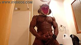 Big black cock worship with Hallelujah Johnson in jungle heat! 🌿