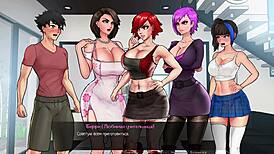 Hey, wanna see the wild orgy in Confined with Goddesses Part 12?