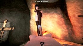 mavis dracula gives shoejob and footjob in hotel transylvania 3d