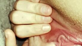 Stretching Fat Pussy Wide for Intense Clit Action