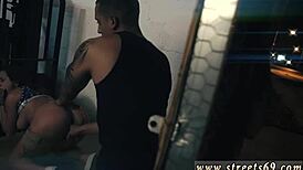 teen 18+ bound in bondage for rough hardcore sex and domination at a palace soiree