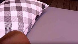 Любительская подростковая транссексуалка берет жесткий анал с огромным членом