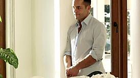 Alluring European Model Poses Classily In Glamour Shoot