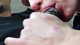 street whore deepthroats and swallows big black cock