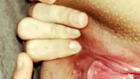 Stretching Fat Pussy Wide for Intense Clit Action