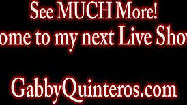 horny latina gabby quinteros works her magic at the gloryhole with eager strangers