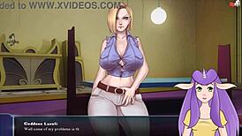 Android 21 gives intense blowjob in Dragon Ball hentai adventure