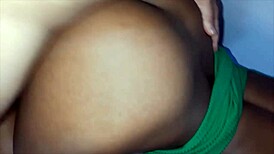 Ate pussy then she sat on my dick and lubed her ass with cum