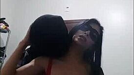 Homemade surprise for co-worker with prostitute and cumshot