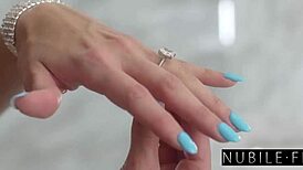 hot lingerie fantasy with sexy brunette eliza ibarra, umm, fuckin’ and suckin’ s3 e5, ya know!