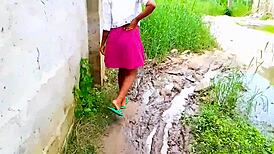 My Manager Led Us Outdoors for a Wild Street Fuck Session