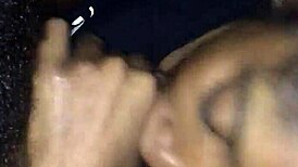 giving head to big black cock 😍