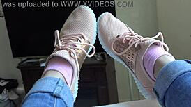 omg, i’m like totally obsessed with kristys new sneakers fetish, ya know?