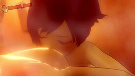 Big titty futa Yang fucks everyone in the sauna, sounds looping