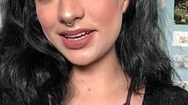 Amateur teen beauty cums hard with butt plug and big dildo in pussy and ass. Gotta love The Panty Bank - used panties!