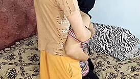 Is This Indian Hot Wife Moaning Loud During Doggystyle Hard Fuck With Monster Cock?