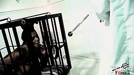 Big boobs blonde and brunette in hot FFM BDSM threesome!