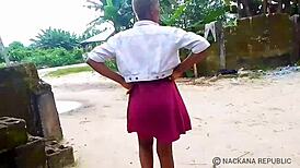 My Manager Led Us Outdoors for a Wild Street Fuck Session