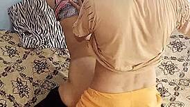 Is This Indian Hot Wife Moaning Loud During Doggystyle Hard Fuck With Monster Cock?