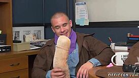 intriguing diesel bondage video with a gay man in a tasting scene