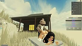 she says, 'cum on me while bent over'