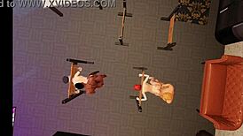 lynne and alicia's naughty fun night