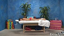 Massage porno with descriptive sensual body massages, wet oils, and intimate touching for pleasure