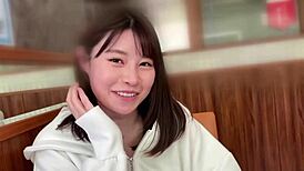 i was excited for my first pov sex with the skinny asian girl and her natural tits