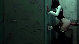 Cartoon slut takes monster cock anal