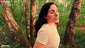 Linda Del Sol Enjoys Nature With Big Cock Adventure