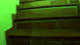 Horny Landlady with Big Tits Catches Me and Craves My Huge Cock