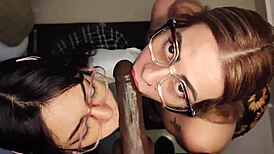 Teaching my best student Cindy Luna expert blowjob skills for ultimate pleasure