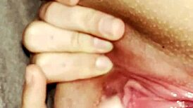 Stretching Fat Pussy Wide for Intense Clit Action