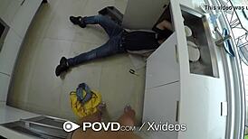 House owner pays big dick handyman with sex. Want to watch?