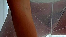 Wide Gaping Pussy Stretched in Yoga Session