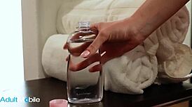 busty scrilla babe takes big black cock in rain