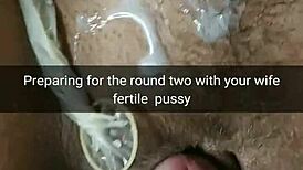 Hey, wanna see my curvy wife as a fertile cumdump for her kinky lover?