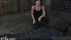 hardcore sadomasochism session in the dungeon