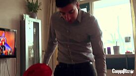 Dirty Dutch Blonde Smokes While Riding Cowgirl And Taking Doggystyle Blowjob