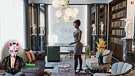 Lady Boss Feels Overwhelmed With Desire As She Sucks In The Parking Lot