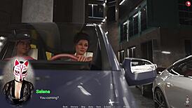 Lady Boss Feels Overwhelmed With Desire As She Sucks In The Parking Lot