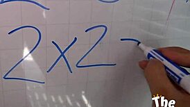 i guide my teenage student into a very tasty lesson with hidden tricks