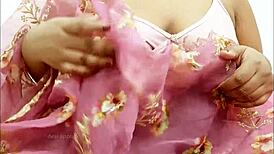 Watch voluptuous Asian woman get intimate on camera