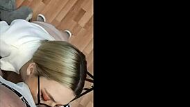 Secretary Goes Down To Suck Me Off