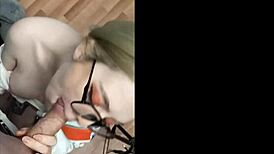 Secretary Goes Down To Suck Me Off