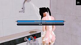 Harem Hotel Maid Slapped and Fucked in Shower Scene Part 1