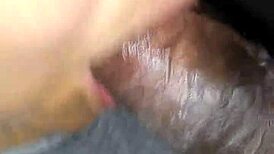 Intense Outdoor Dicksuck Cumshot