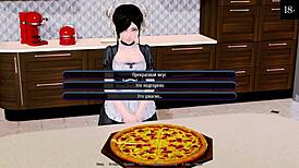 Harem Hotel Maid Slapped and Fucked in Shower Scene Part 1